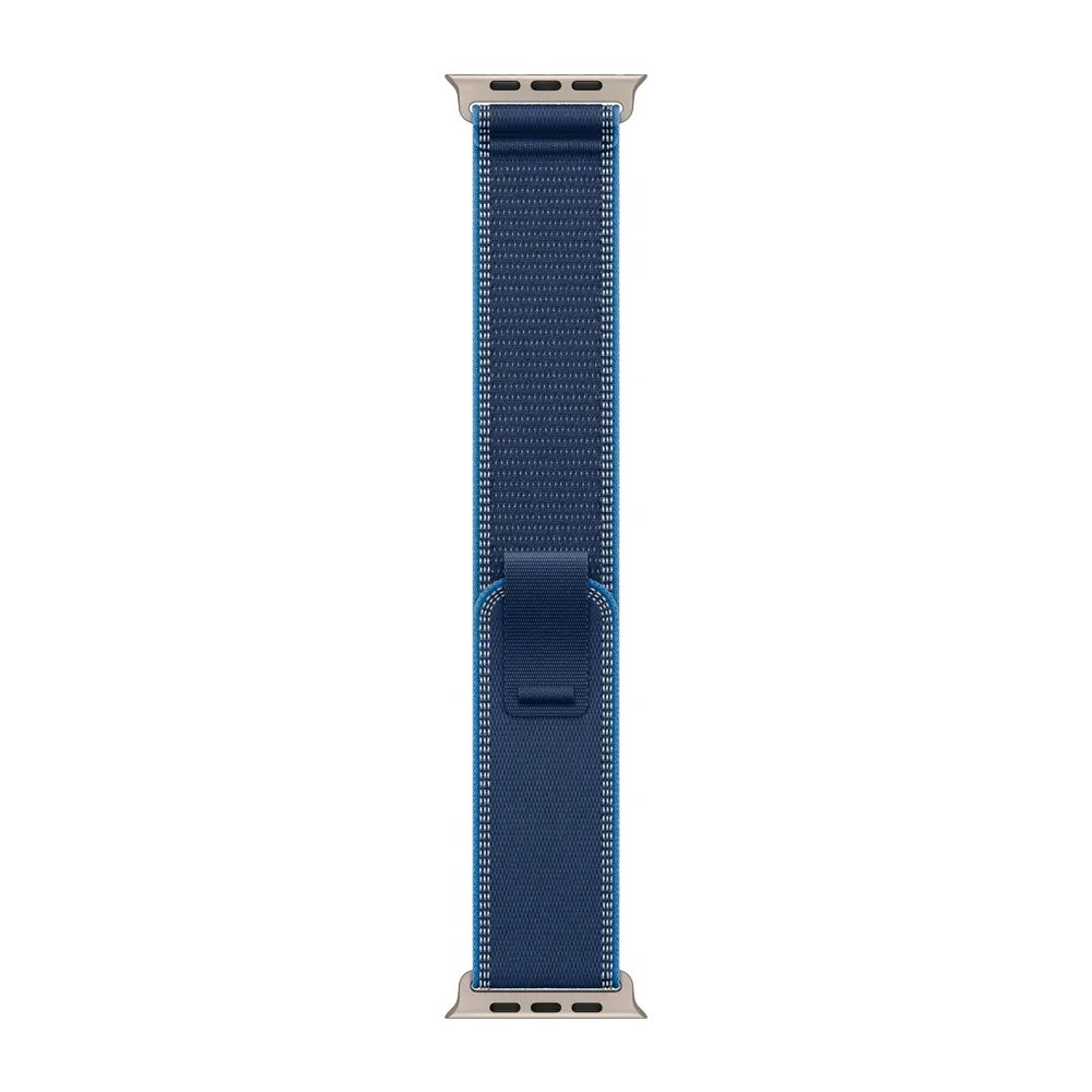 Умные часы Apple Watch Ultra 3 (2025) GPS + Cellular, 49mm, Natural Titanium Case with Blue/Bright Blue Trail Loop, M/L