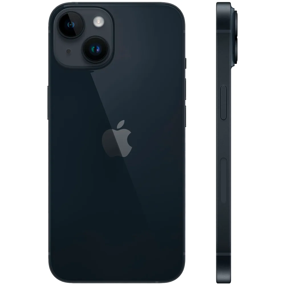 Смартфон Apple iPhone 14 512GB Dual Sim, Midnight (Черный)