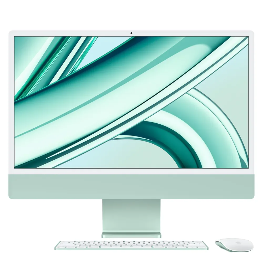 Моноблок Apple iMac 4.5K 24" (M3 8 CPU/10 GPU, 2023) 16/2TB, Green (Зеленый)