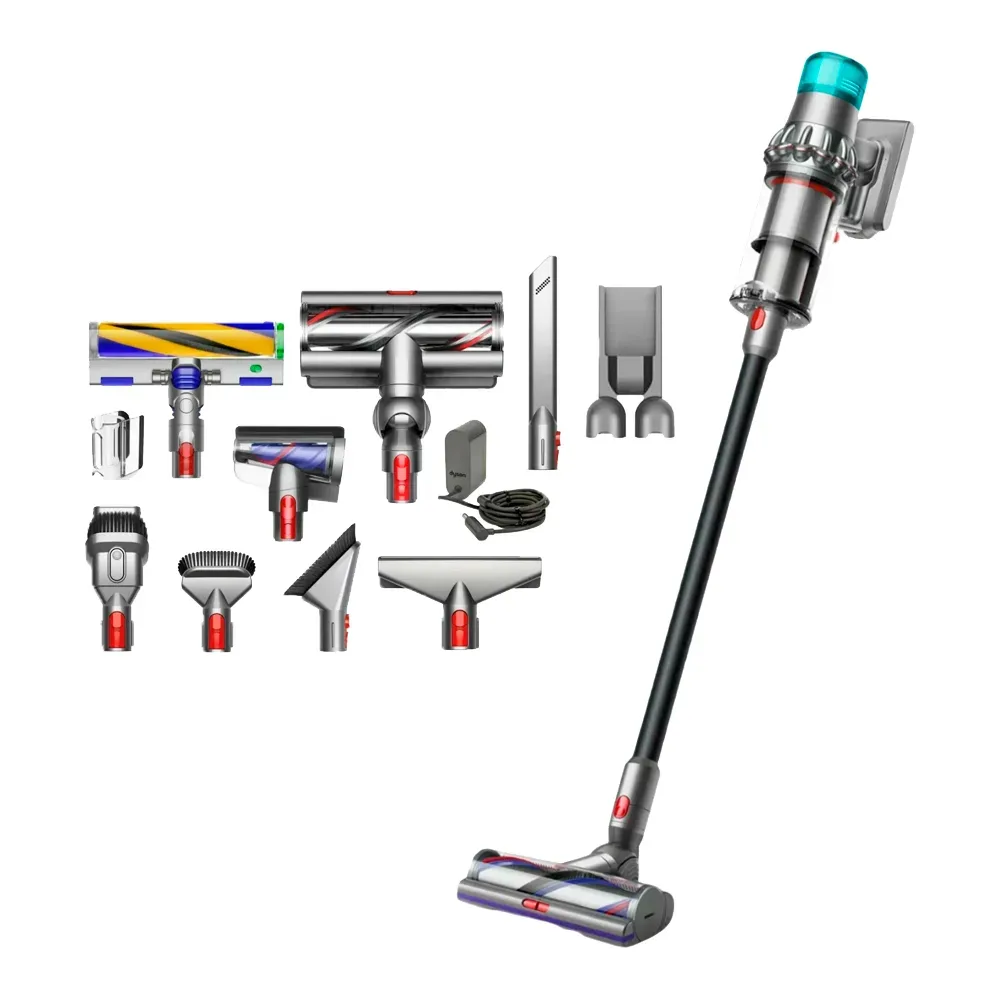 Беспроводной вертикальный пылесос Dyson V15 Detect Total (SV47) Clean Nickel / Black (Никель / Черный)