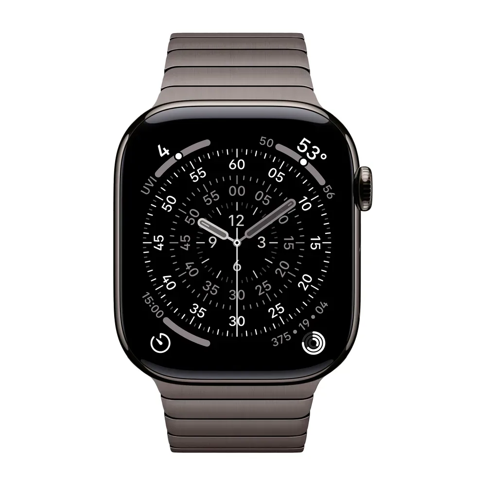 Умные часы Apple Watch Series 11 GPS + Cellular, 46mm, Slate Titanium Case with Slate Link Bracelet