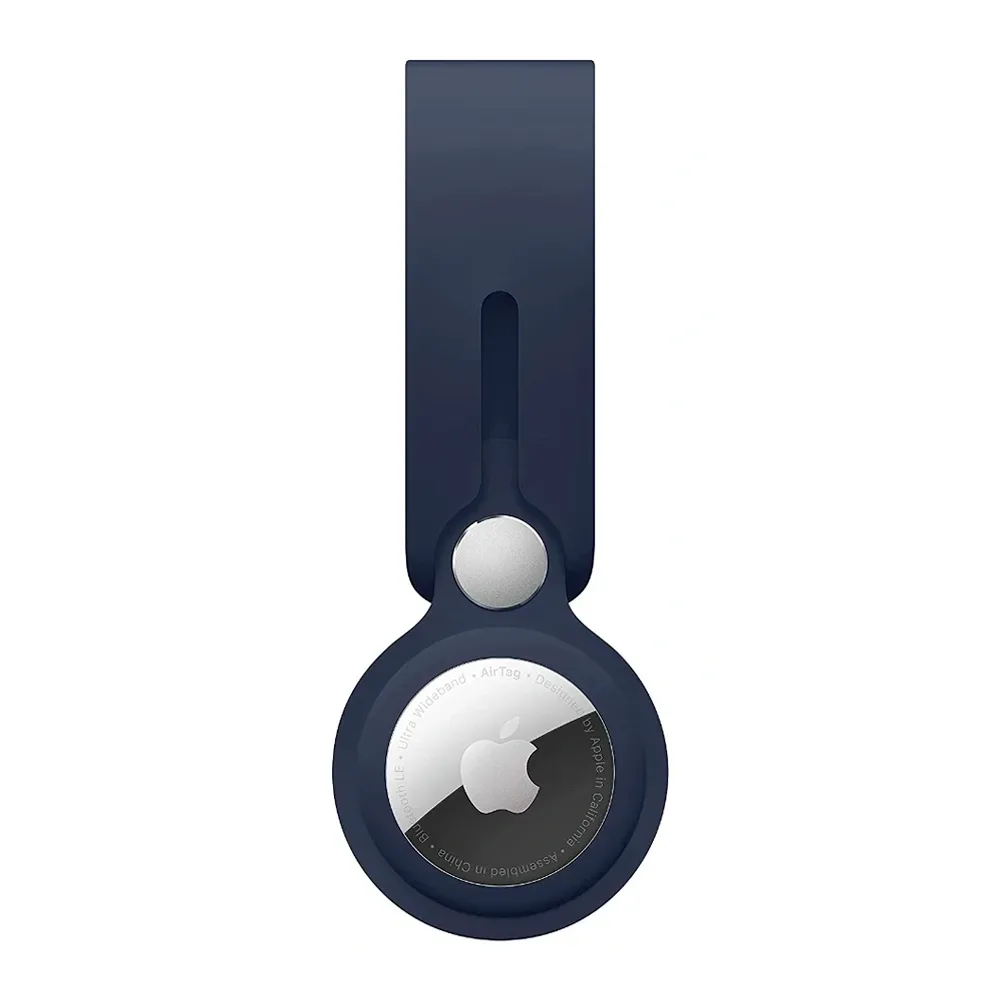 Полиуретановый брелок-подвеска Apple Loop для AirTag, Deep Navy (Темный ультрамарин)