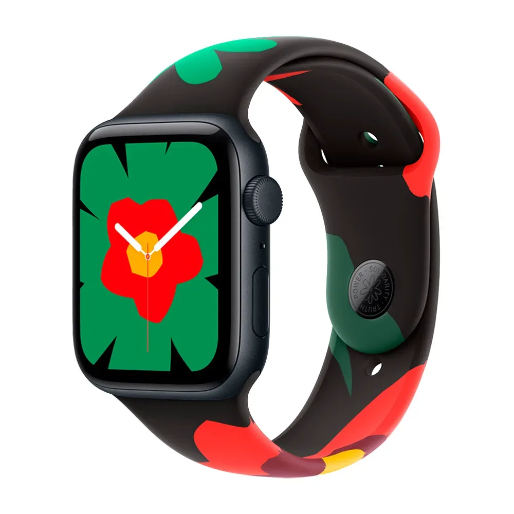 Умные часы Apple Watch SE 3 (2025) GPS, 44mm, Midnight Aluminium Case with Black Unity Sport Band, M/L