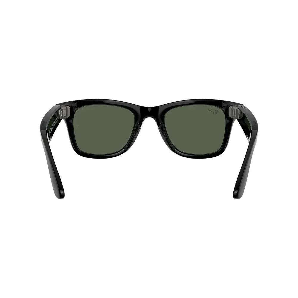 Умные очки Ray-Ban Wayfarer (Gen 2) Shiny Black / G15 Green 155 - 53