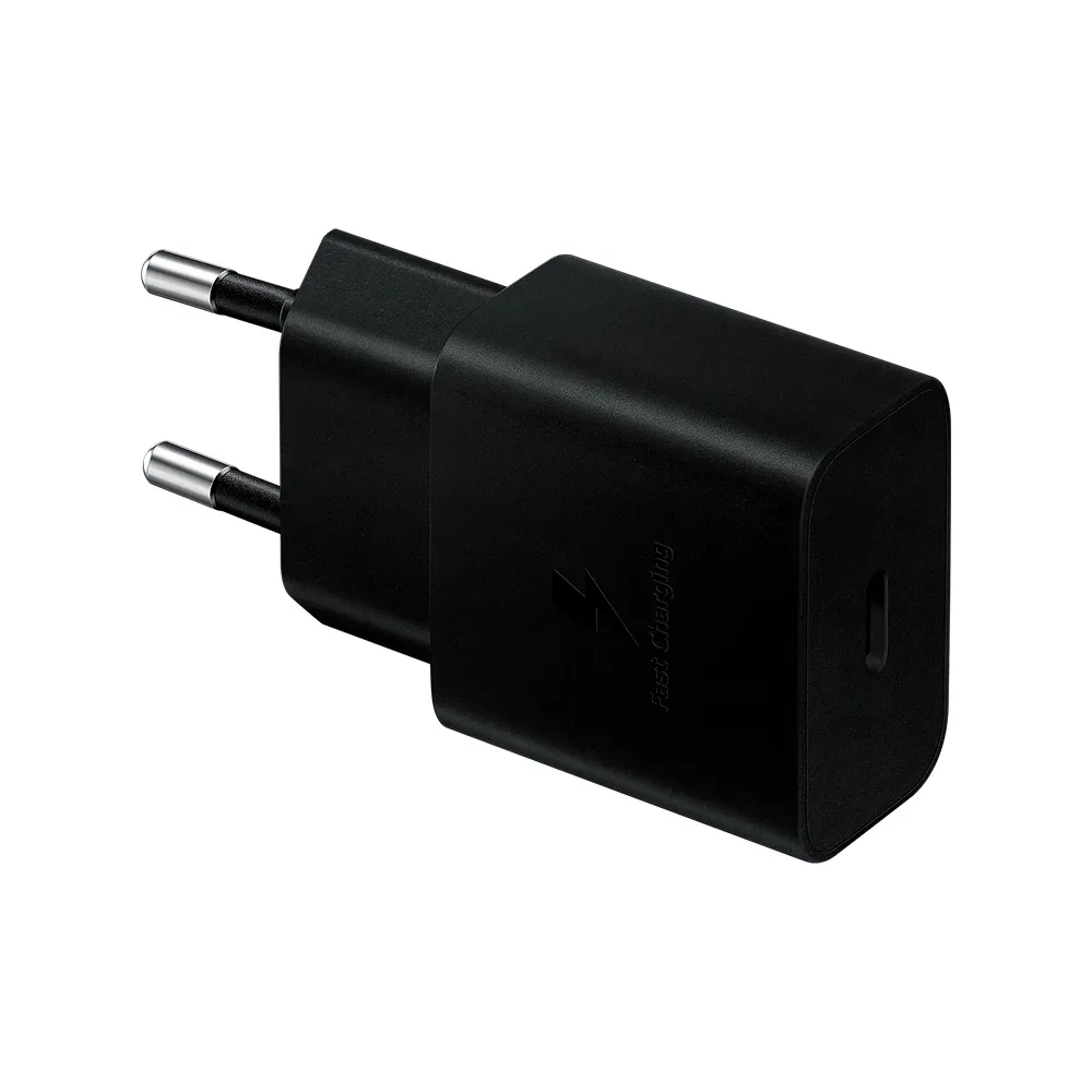 Сетевое зарядное устройство Samsung EP-T1510, USB-C 15Вт, Black (Черный)