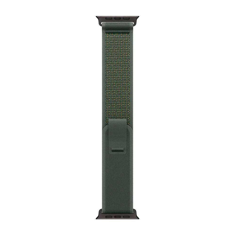 Умные часы Apple Watch Ultra 2 (2024) GPS + Cellular, 49mm, Black Titanium Case with Green Trail Loop S/M, (Зеленый)