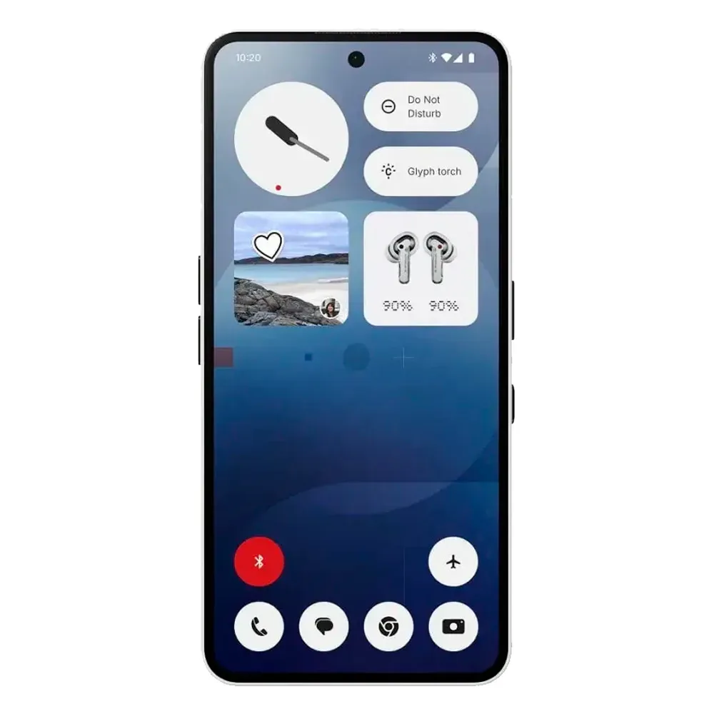 Смартфон Nothing Phone (3a) 8/128GB, Milk (Белый)