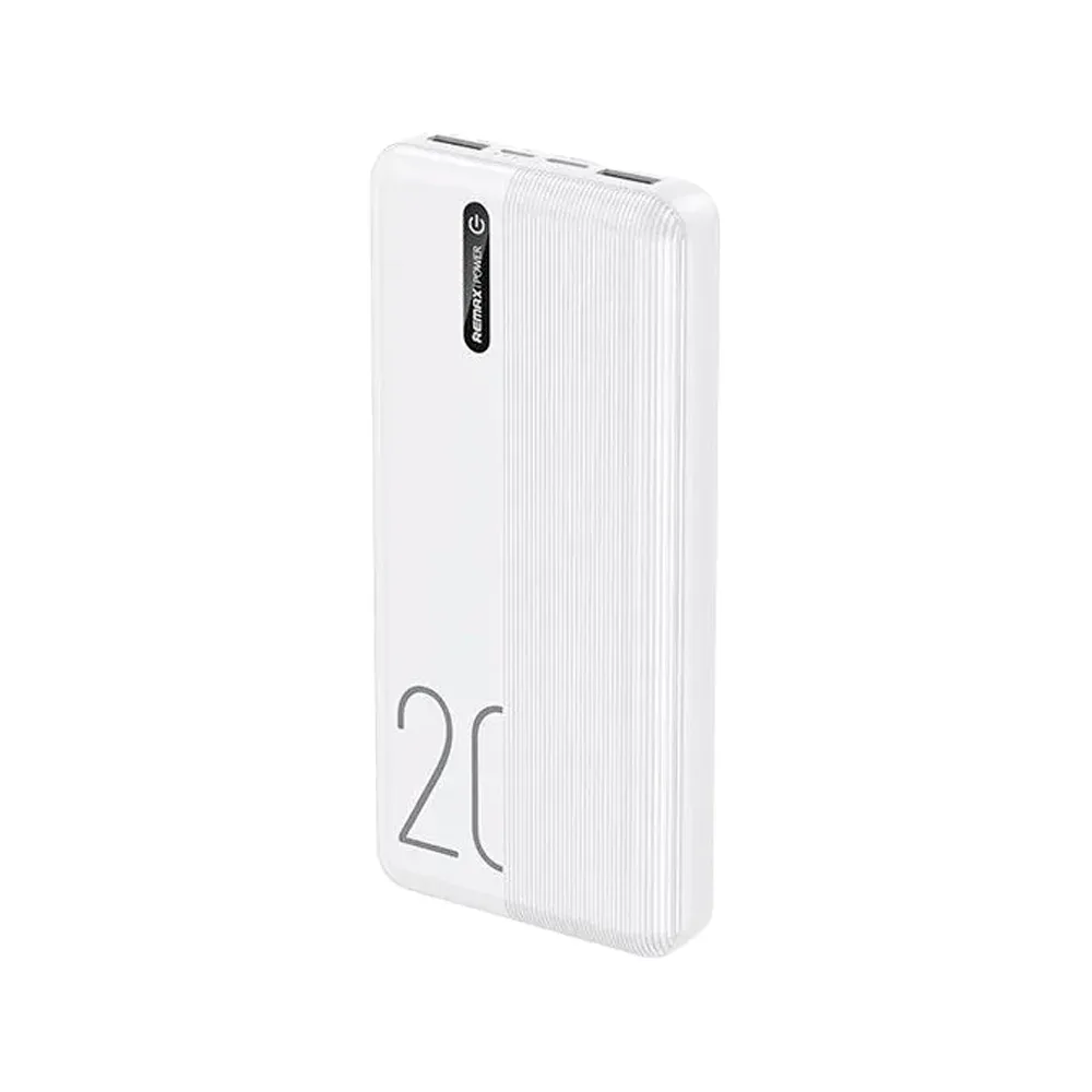 Внешний аккумулятор Remax RPP-296, 20000 mAh, белый, PD 20W
