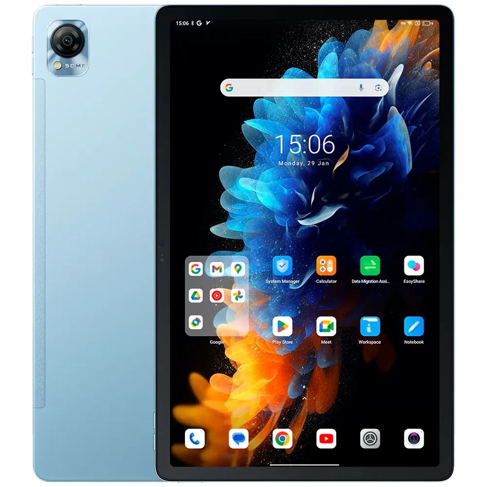 Планшет Blackview Mega 1, 11.5", Wi-Fi + LTE, 12/256GB, Sky Blue (Голубой)