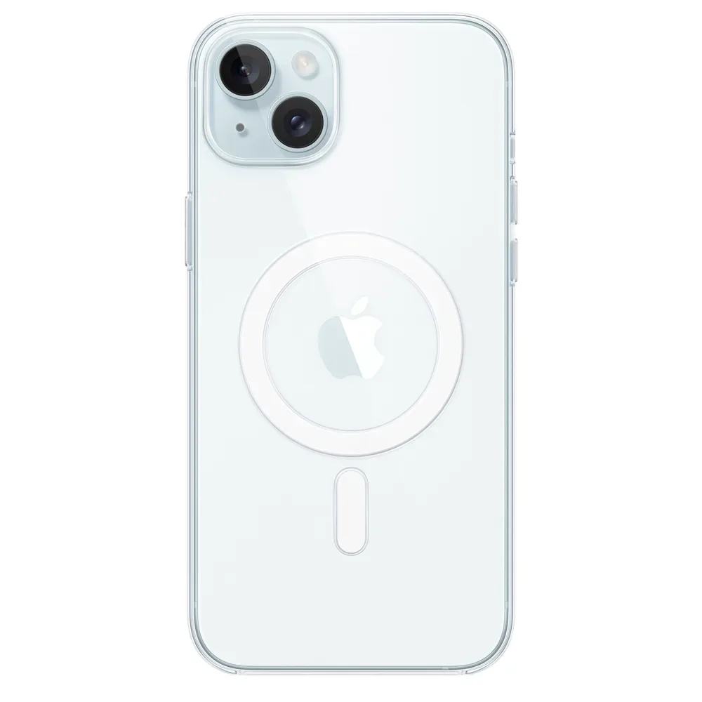 Прозрачный чехол с поддержкой MagSafe Apple Clear Case для iPhone 15 Plus