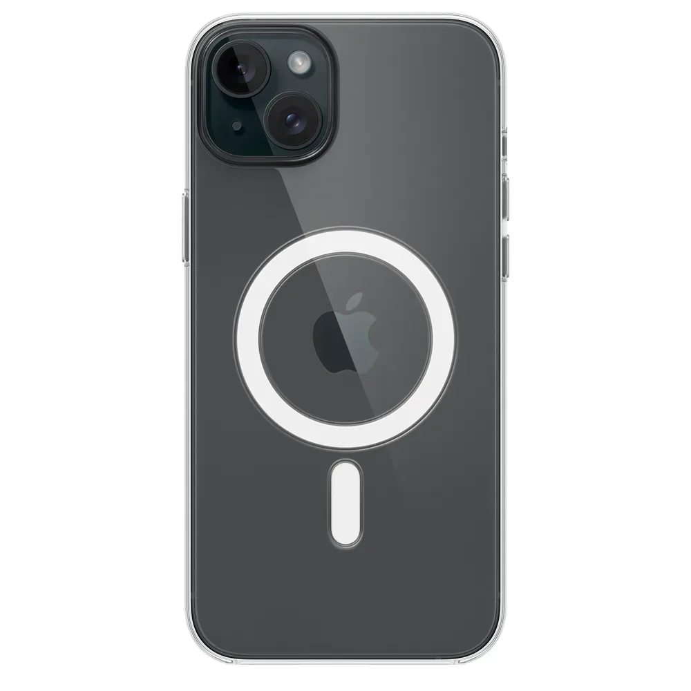 Прозрачный чехол с поддержкой MagSafe Apple Clear Case для iPhone 15 Plus
