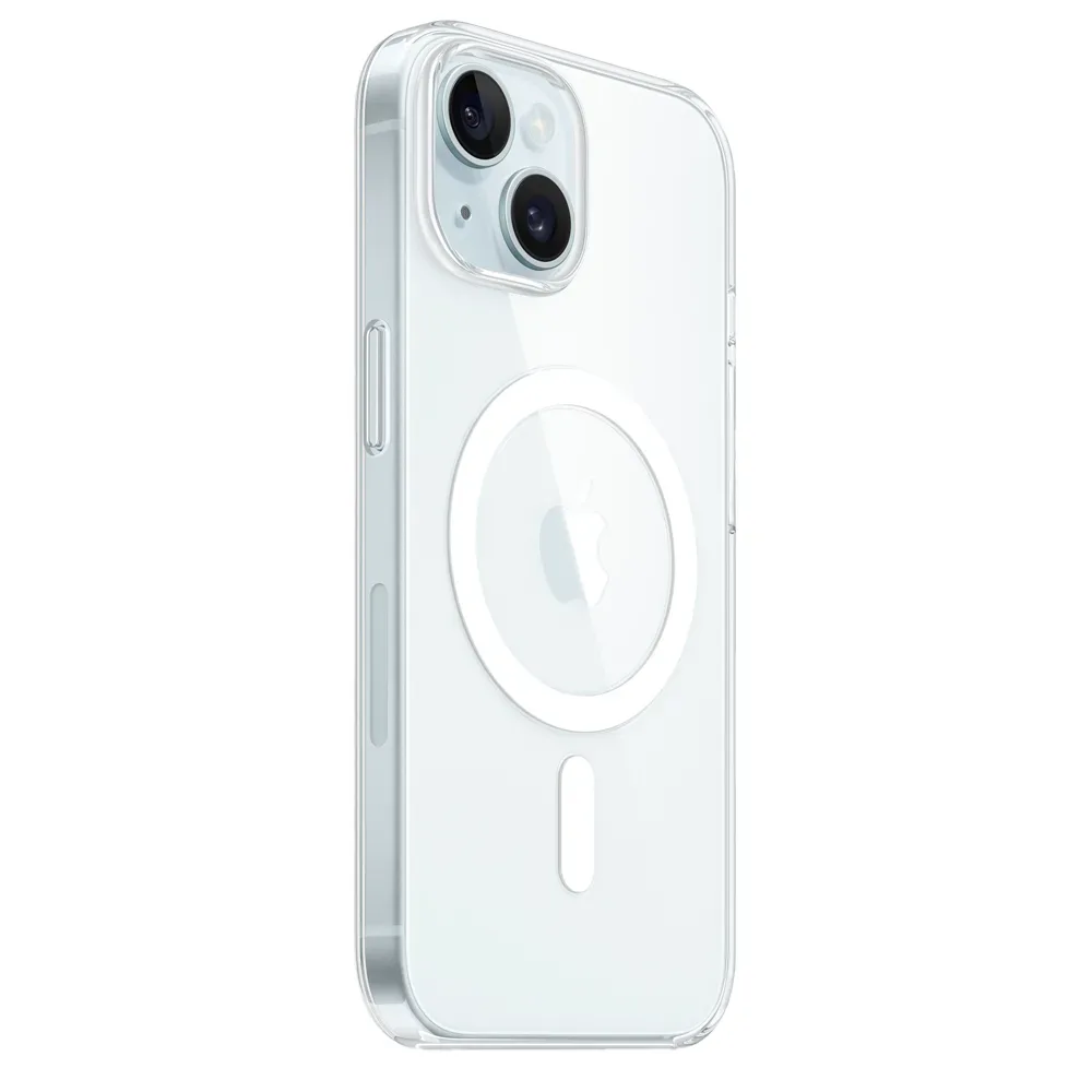 Прозрачный чехол с поддержкой MagSafe Apple Clear Case для iPhone 15 Plus