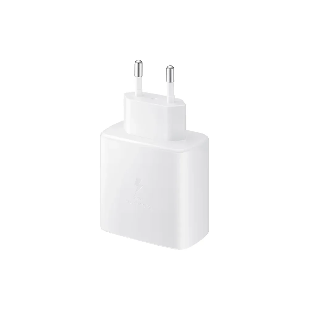 Сетевое зарядное устройство Samsung EP-TA845, USB-C + кабель Type-C, 45Вт, White (Белый)