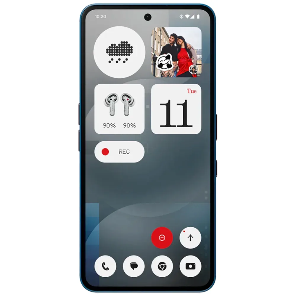Смартфон Nothing Phone (3a) 8/128GB, Blue (Синий)