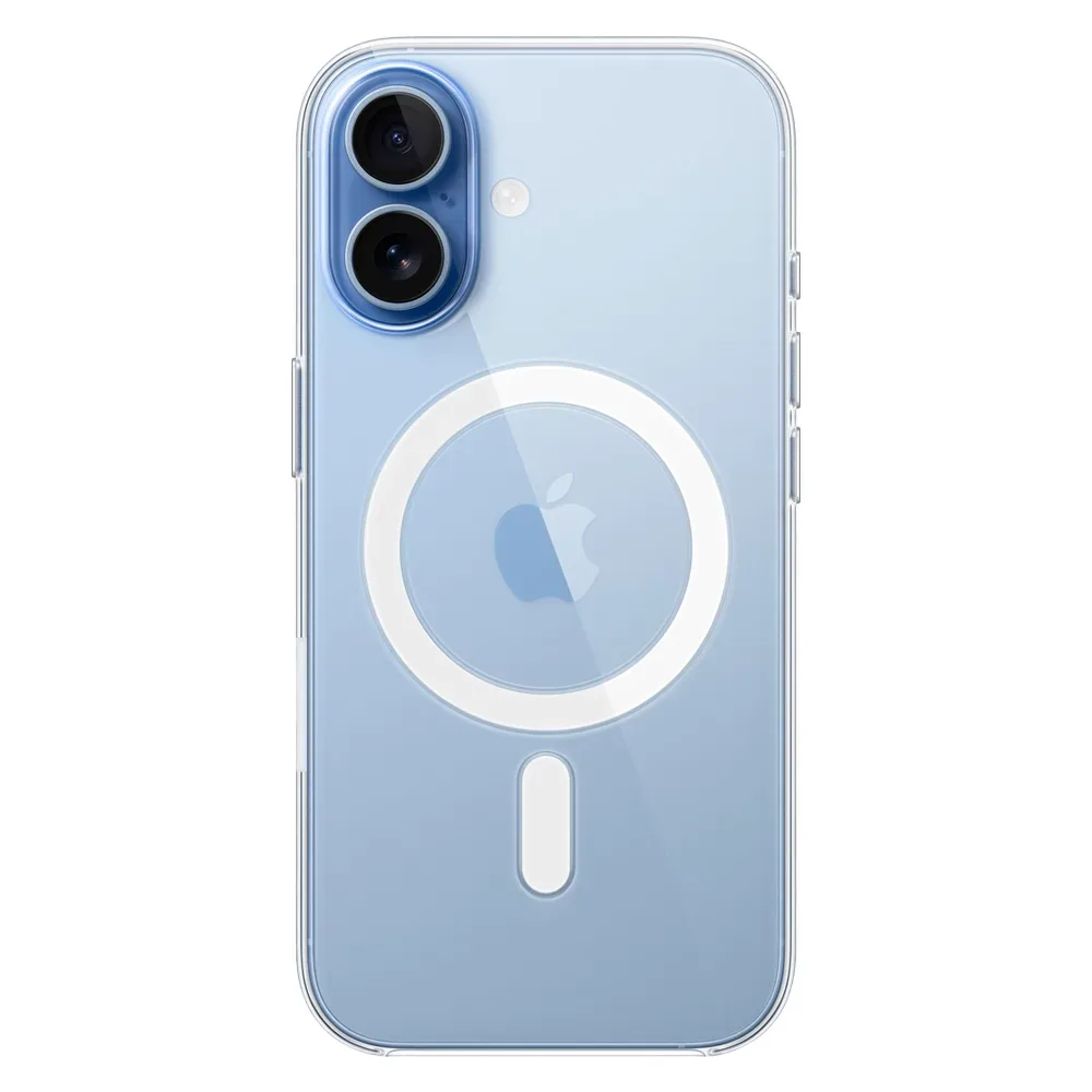 Прозрачный чехол Apple Clear Case with MagSafe для iPhone 17
