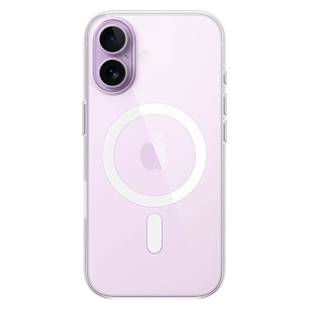 Прозрачный чехол Apple Clear Case with MagSafe для iPhone 17