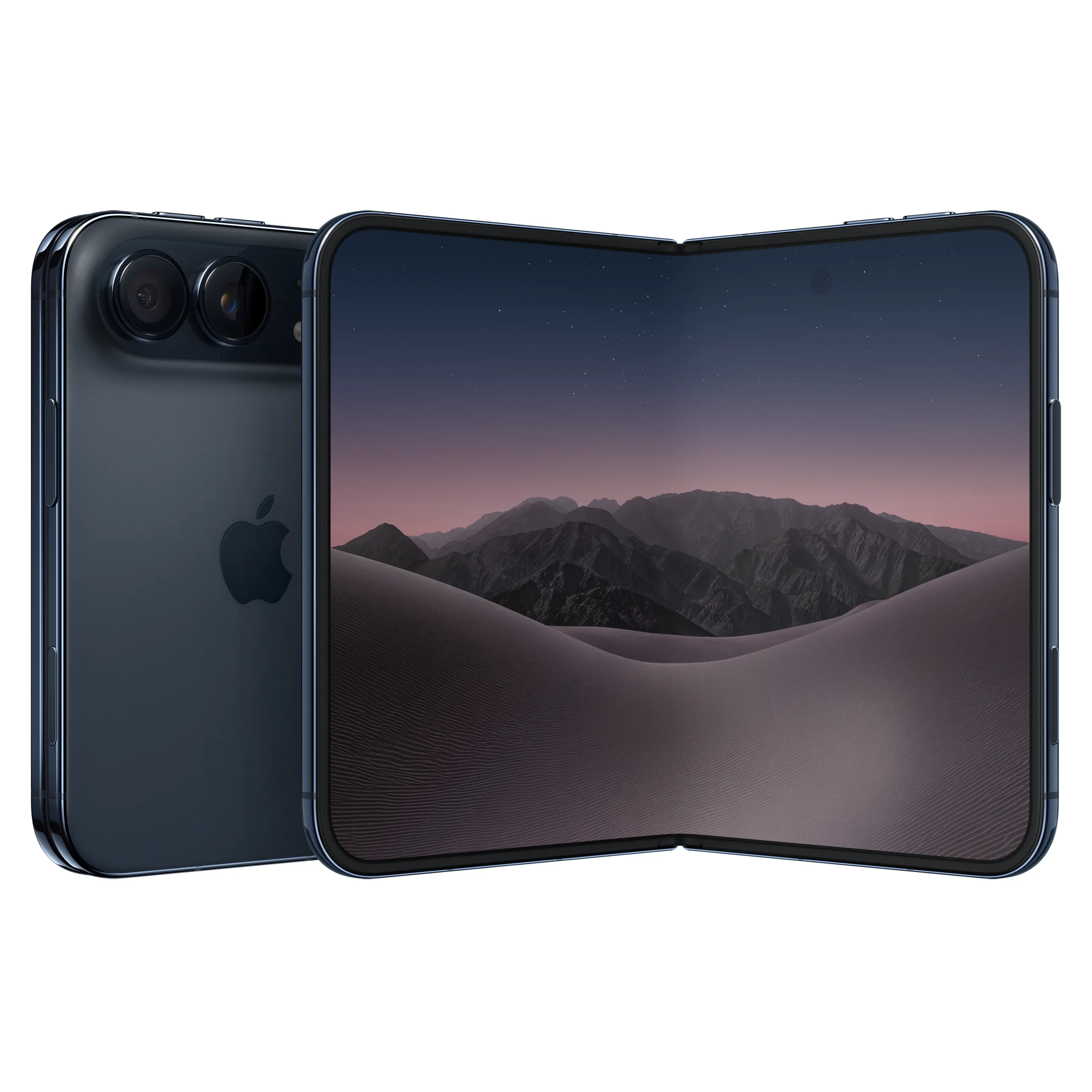 Смартфон Apple iPhone Duo, 512GB, eSIM, Night Sky (Синий)