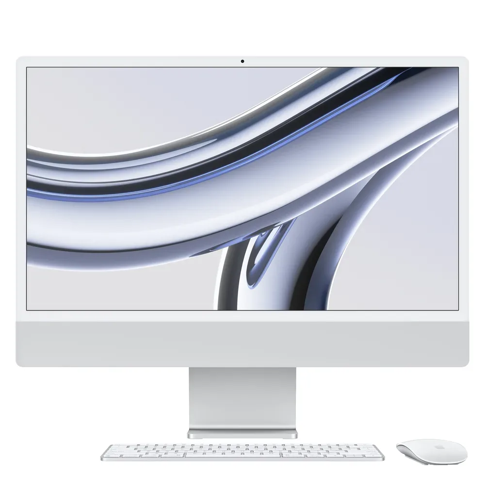 Моноблок Apple iMac 4.5K 24" (M3 8 CPU/10 GPU, 2023) 24/1TB, Silver (Серебристый)