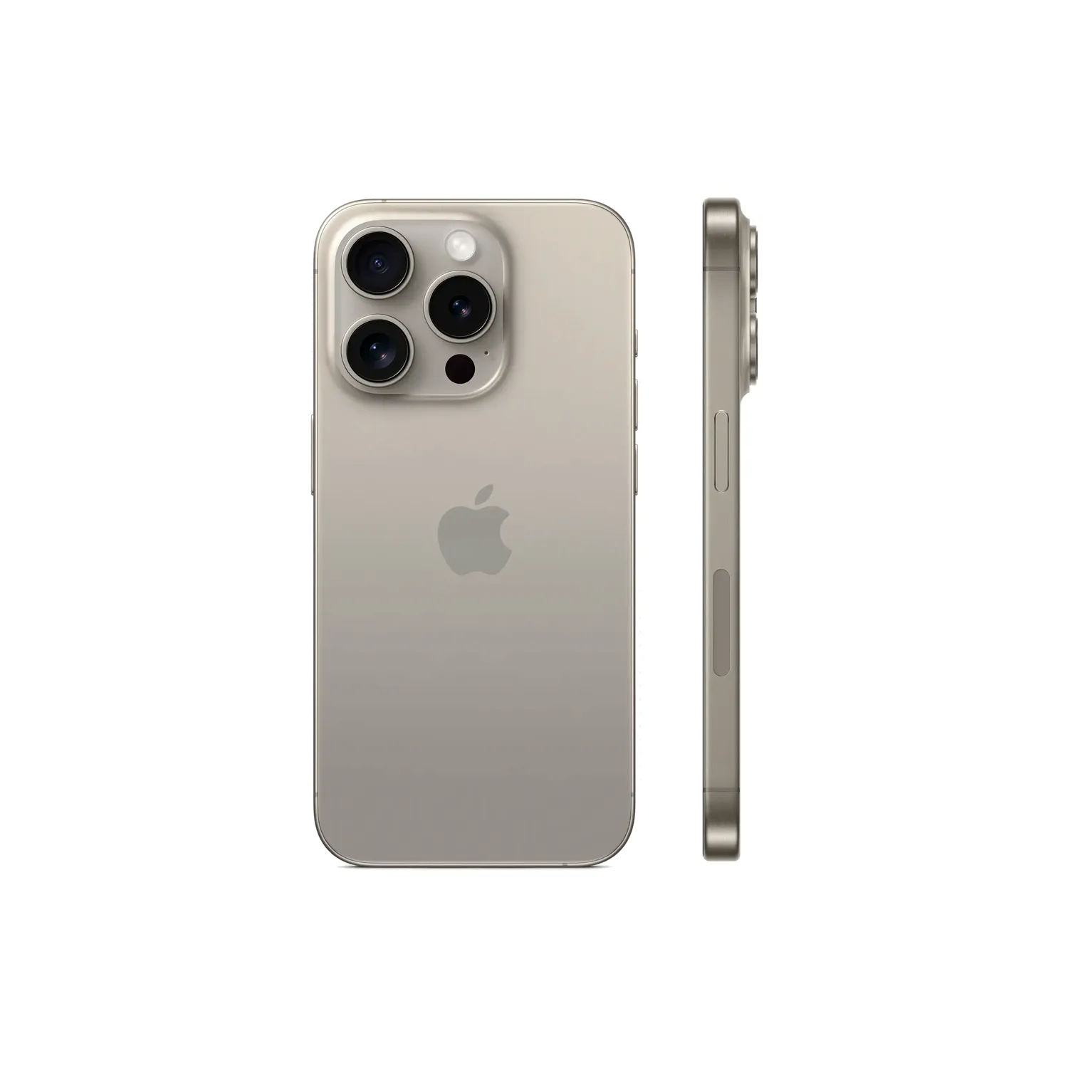 Смартфон Apple iPhone 15 Pro 512GB Dual Sim, Natural Titanium (Серый)