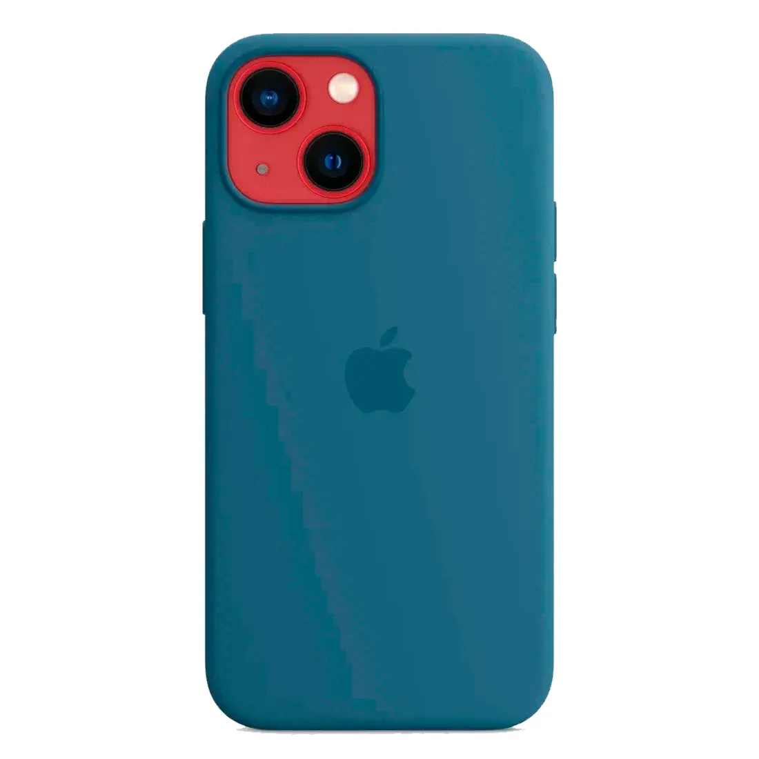 Силиконовый чехол с поддержкой MagSafe Apple Silicone Case для iPhone 13 mini, Blue Jay (Полярная лазурь)