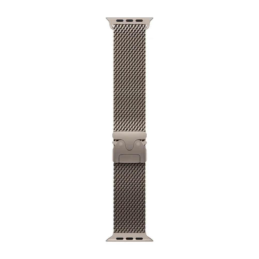 Умные часы Apple Watch Ultra 3 (2025) GPS + Cellular, 49mm, Natural Titanium Case with Natural Titanium Milanese Loop, L