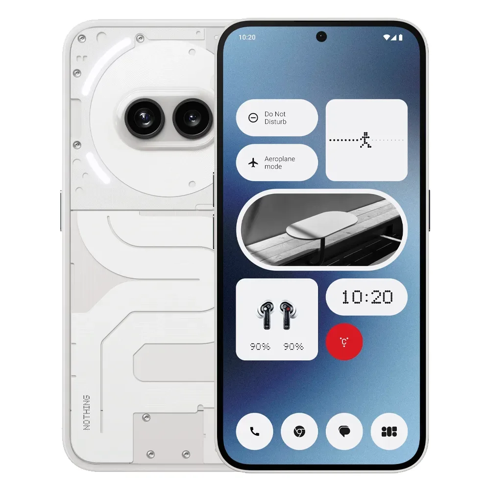 Смартфон Nothing Phone (2A) 8/128GB, Milk (Кремовый)
