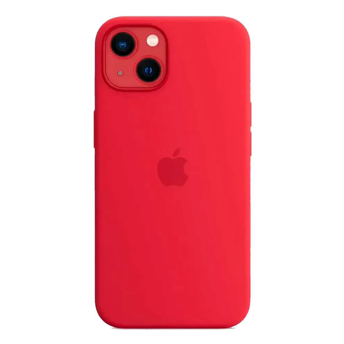Силиконовый чехол с поддержкой MagSafe Apple Silicone Case для iPhone 13 mini, Red (Красный)