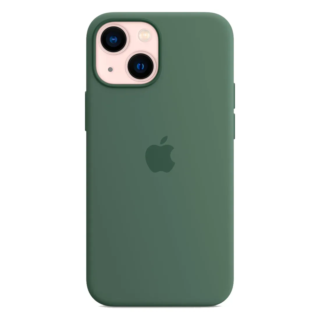 Силиконовый чехол с поддержкой MagSafe Apple Silicone Case для iPhone 13 mini, Eucalyptus (Эвкалипт)