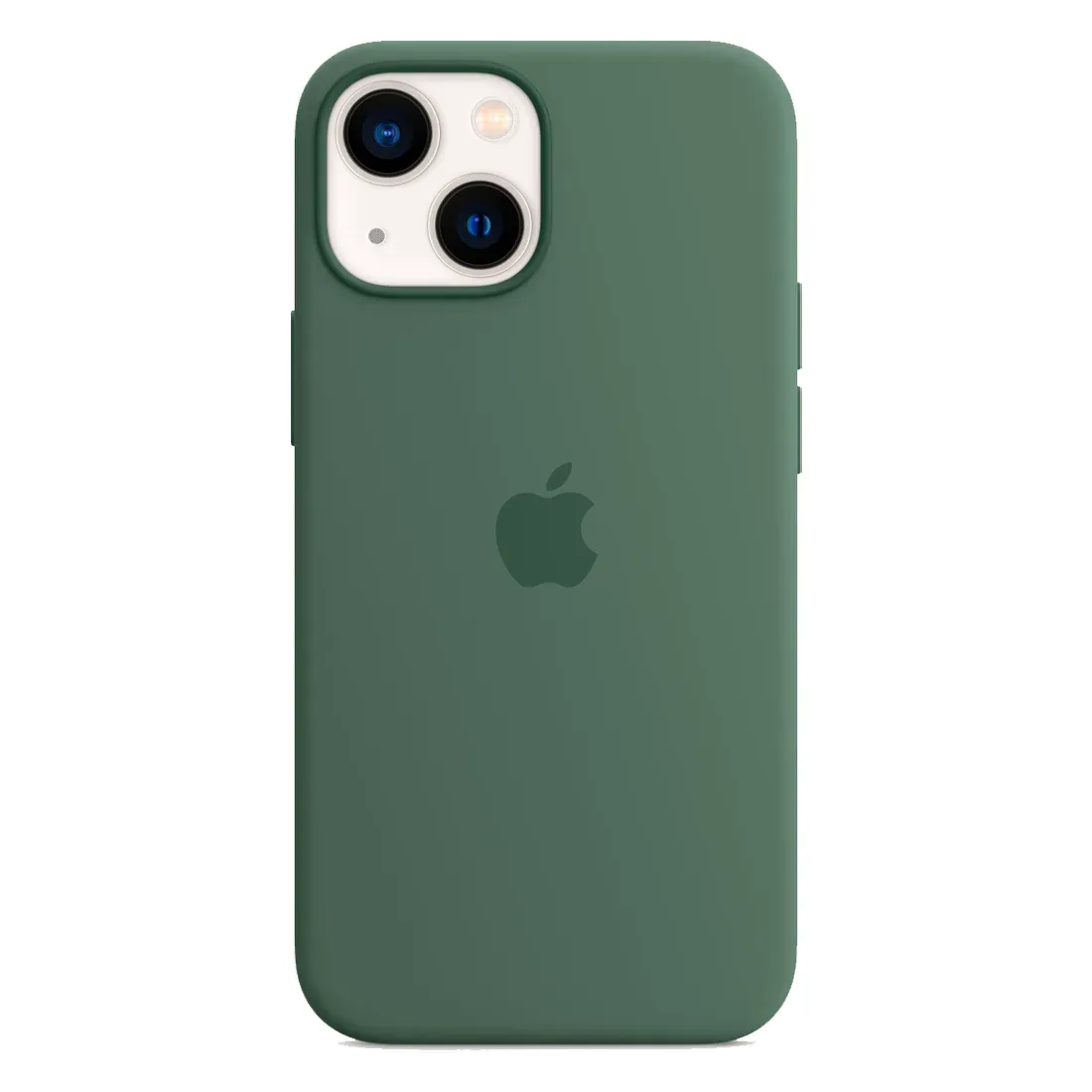 Силиконовый чехол с поддержкой MagSafe Apple Silicone Case для iPhone 13 mini, Eucalyptus (Эвкалипт)