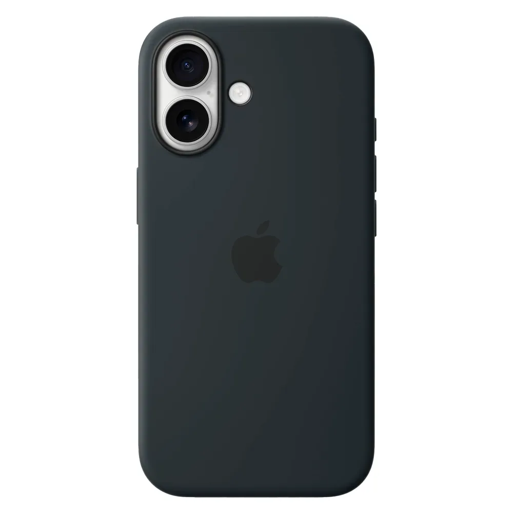 Силиконовый чехол Apple Silicone Case with MagSafe для iPhone 17, Black
