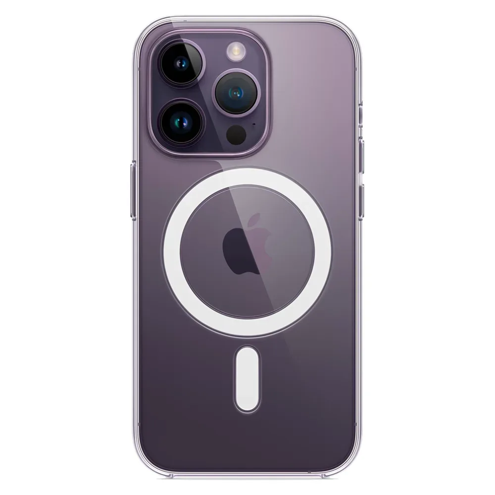 Прозрачный чехол с поддержкой MagSafe Apple Clear Case для iPhone 14 Pro