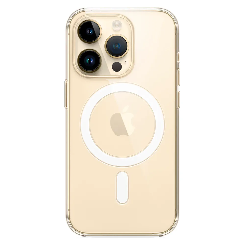 Прозрачный чехол с поддержкой MagSafe Apple Clear Case для iPhone 14 Pro