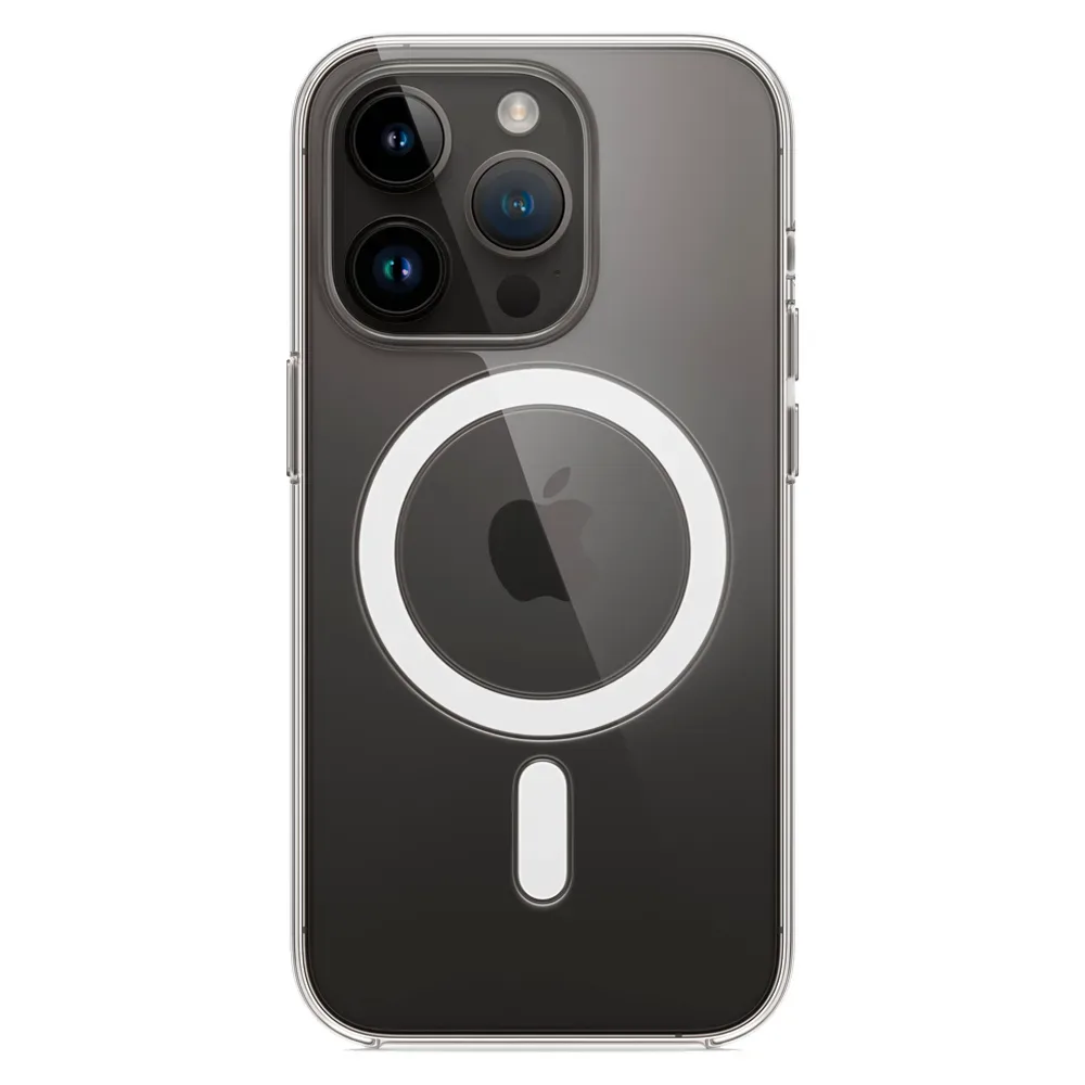 Прозрачный чехол с поддержкой MagSafe Apple Clear Case для iPhone 14 Pro