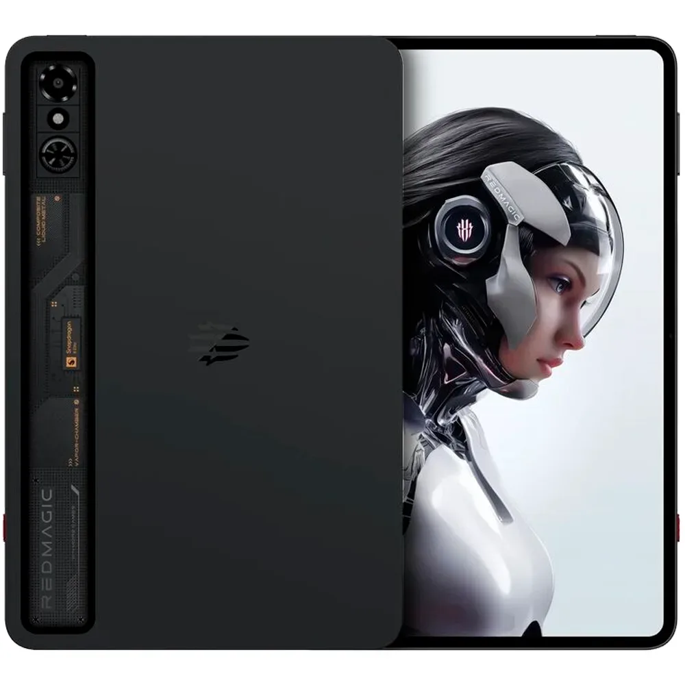 Планшет ZTE Nubia RedMagic Astra Gaming Tablet, 9.06", Wi-Fi, 16/512GB, Eclipse Black (Черный)