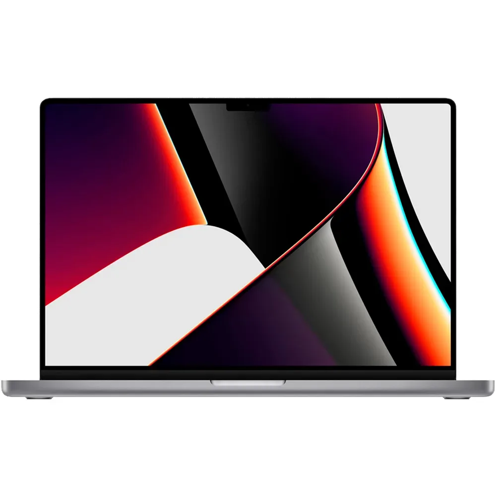 Ноутбук Apple MacBook Pro 16 (M1 Pro 10С/16C) 16/512GB Ростест, Space Gray (Серый космос) MK183