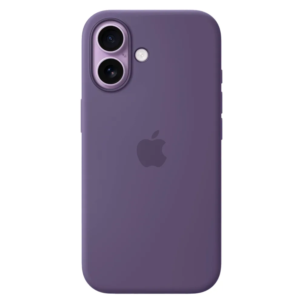Силиконовый чехол Apple Silicone Case with MagSafe для iPhone 17, Purple Fog