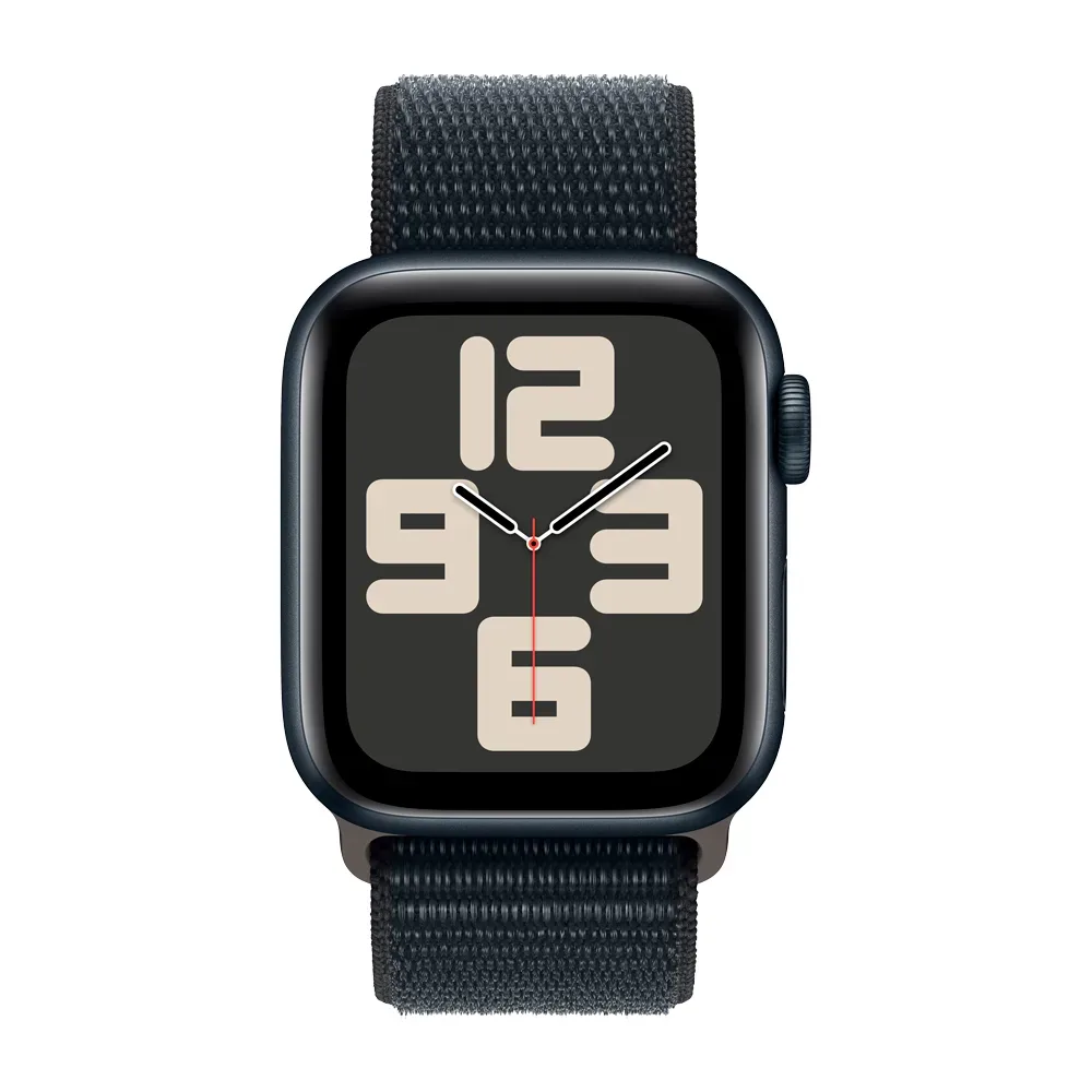 Умные часы Apple Watch SE 2 (2023) GPS, 40mm, Aluminium Case with Sport Loop, Midnight (Тёмная ночь)