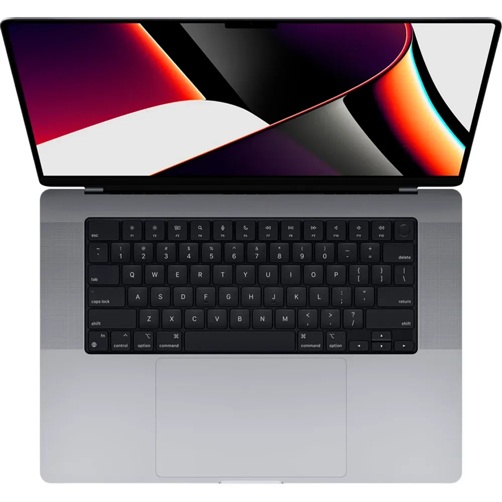 Ноутбук Apple MacBook Pro 16 (M1 Pro 10С/16C) 16/512GB, Space Gray (Серый космос) MK183