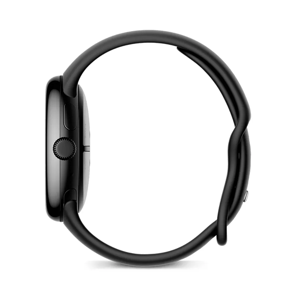 Умные часы Google Pixel Watch 3 Wi-Fi, 41mm, Matte Black/Obsidian Band (Корпус матовый черный,ремешок цвета черный обсидиан)