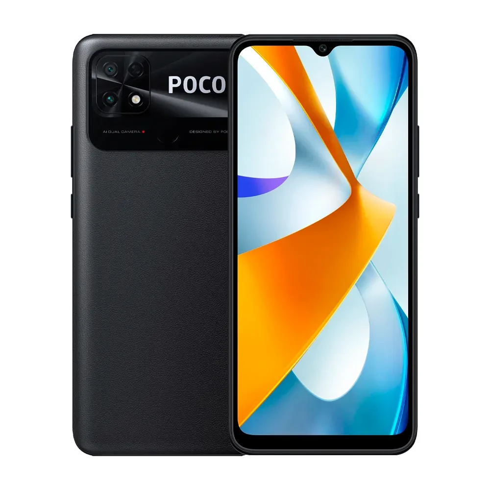 Смартфон Xiaomi Poco C40 3/32GB, Power Black (Заряженный черный)