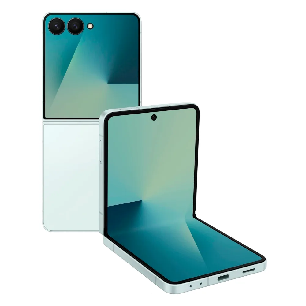 Смартфон Samsung Galaxy Z Flip7 12/256GB, Mint (Мятный) (SM-F766B)