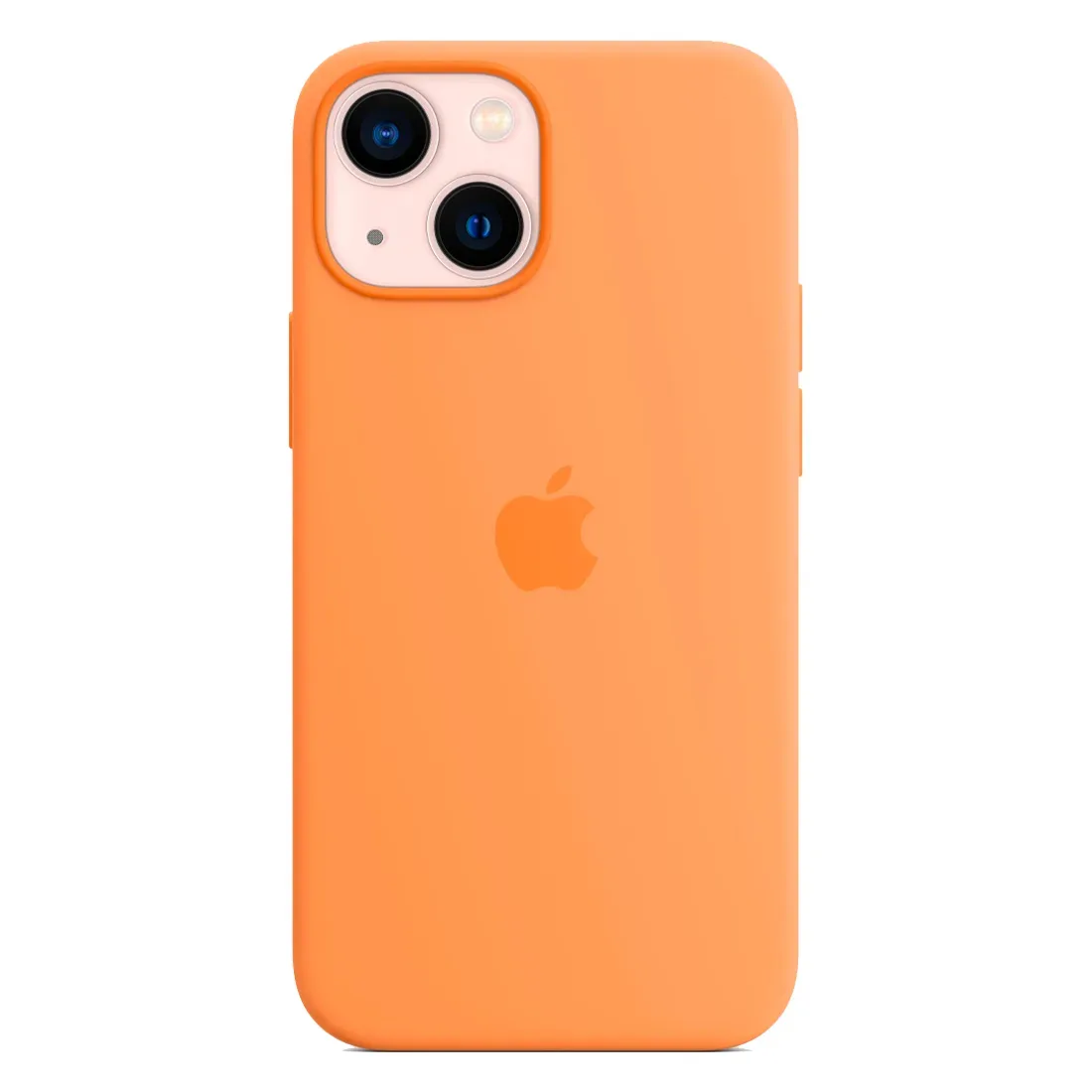 Силиконовый чехол с поддержкой MagSafe Apple Silicone Case для iPhone 13 mini, Marigold (Весенняя мимоза)