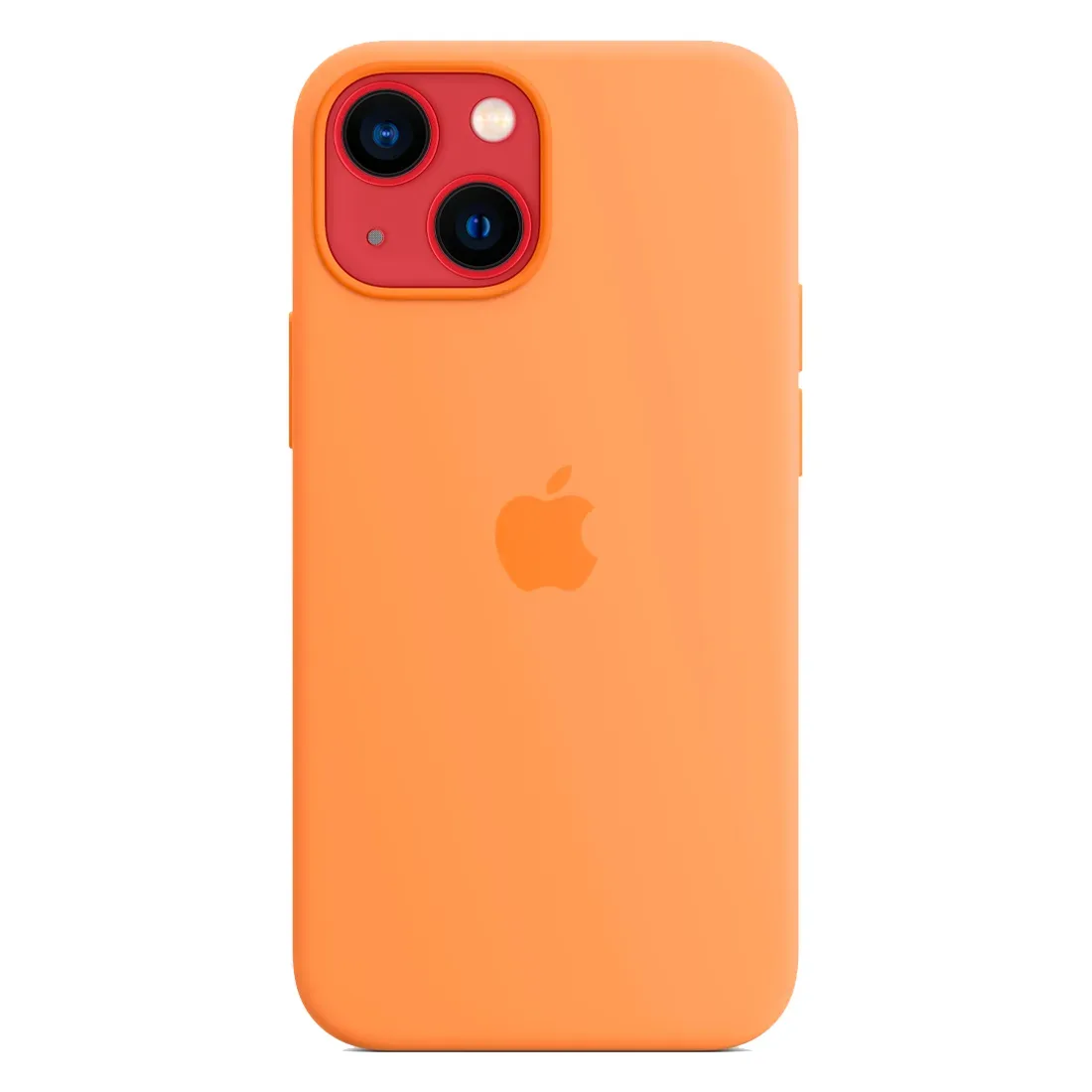 Силиконовый чехол с поддержкой MagSafe Apple Silicone Case для iPhone 13 mini, Marigold (Весенняя мимоза)