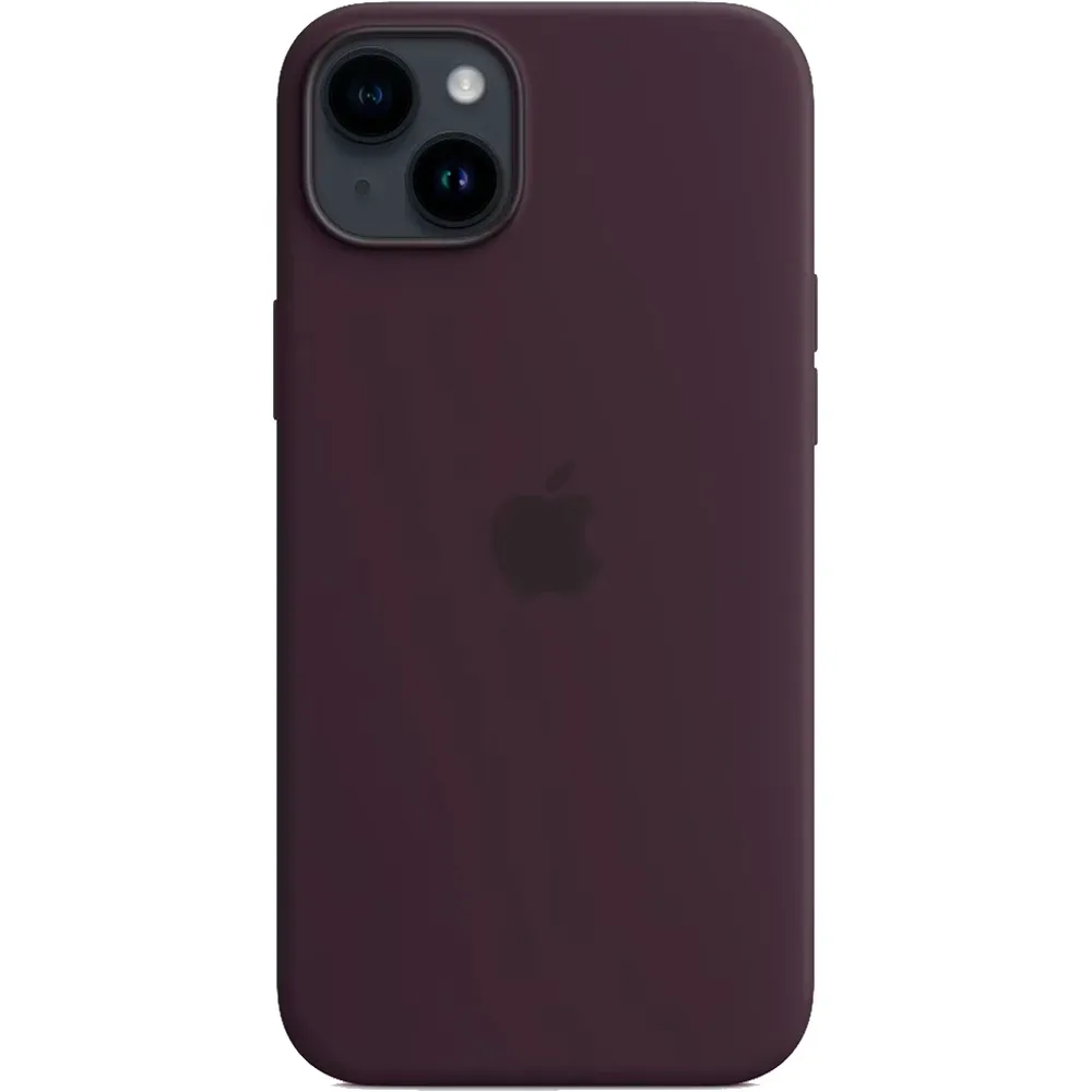 Силиконовый чехол с поддержкой MagSafe Apple Silicone Case для iPhone 14 Plus, Elderberry (Черничный)