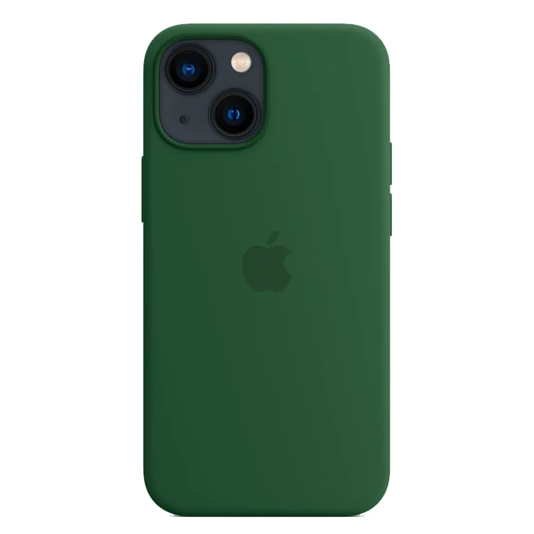 Силиконовый чехол с поддержкой MagSafe Apple Silicone Case для iPhone 13 mini, Clover (Зеленый клевер)