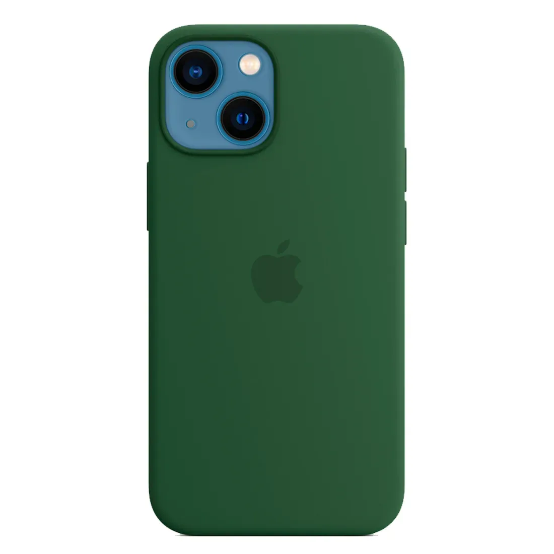 Силиконовый чехол с поддержкой MagSafe Apple Silicone Case для iPhone 13 mini, Clover (Зеленый клевер)