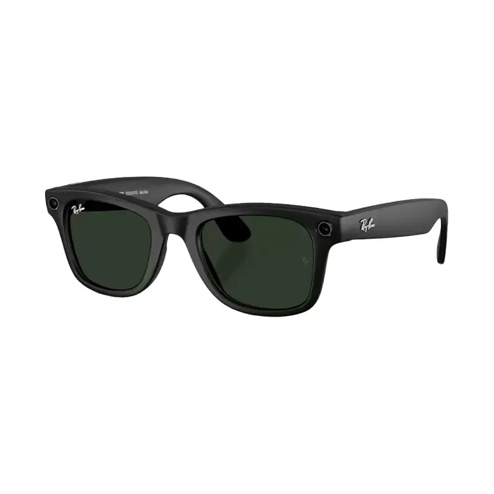 Умные очки Ray-Ban Wayfarer Matte Black / Transitions Graphite Green, 150-50