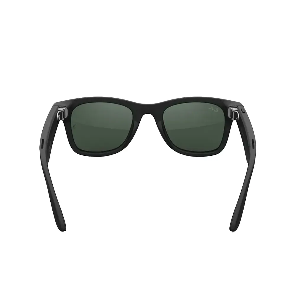 Умные очки Ray-Ban Wayfarer Matte Black / Transitions Graphite Green, 150-50