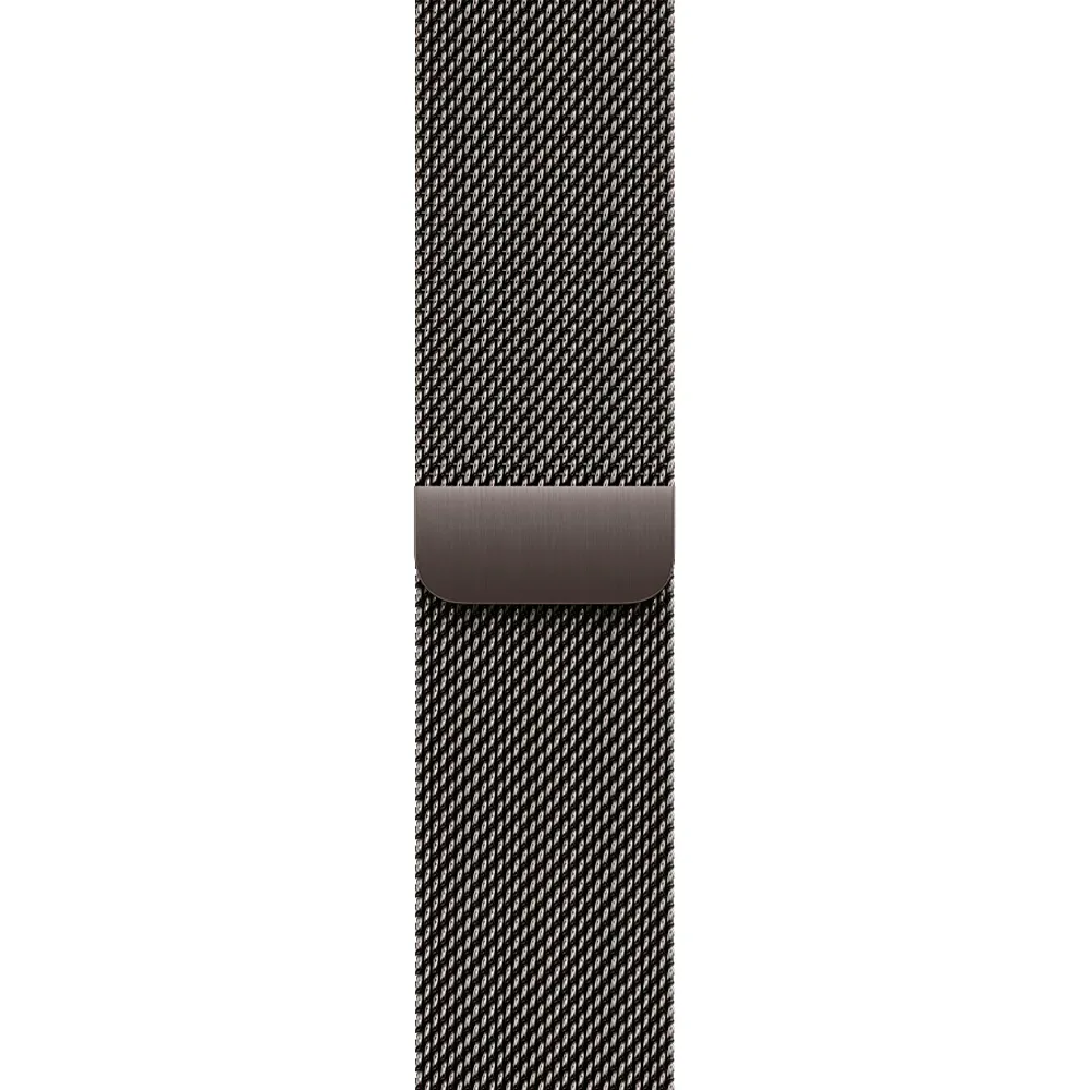 Умные часы Apple Watch Series 11 GPS + Cellular, 42mm, Natural Titanium Case with Slate Milanese Loop