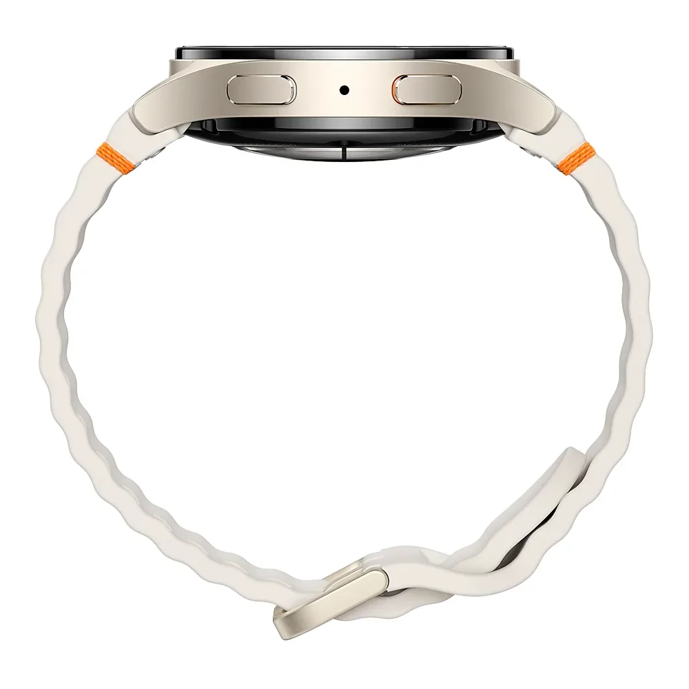 Умные часы Samsung Galaxy Watch 7 40mm Bluetooth / Wi-Fi + LTE, Cream (Белое золото)